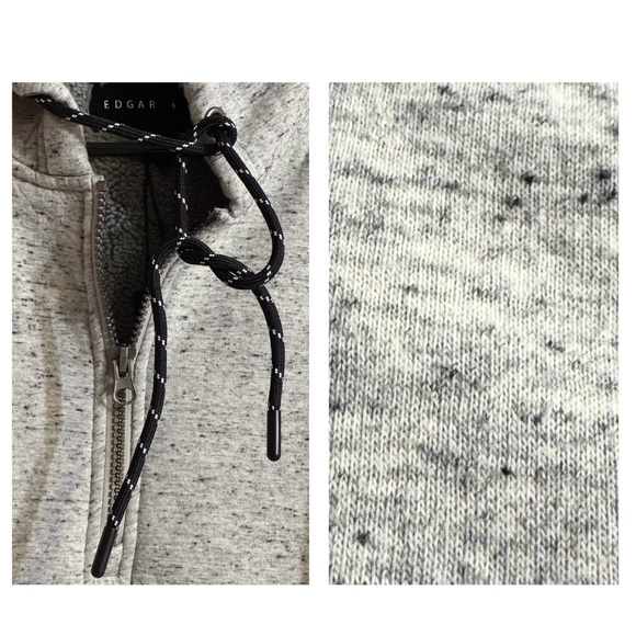 Edgar & Ash Pullover Half-Zip Fleece Sweater Men's Sz: M / Outdoor Performance - Picture 5 of 8